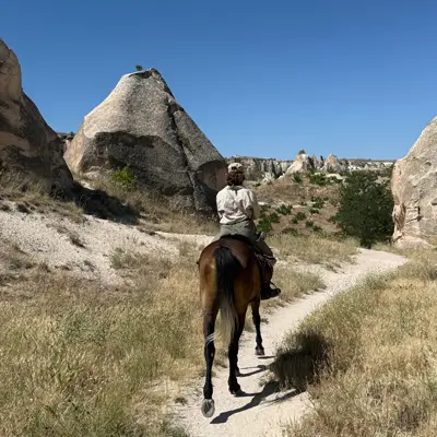2 hours horseback riding tour in Cappadocia for beginners and casual riders