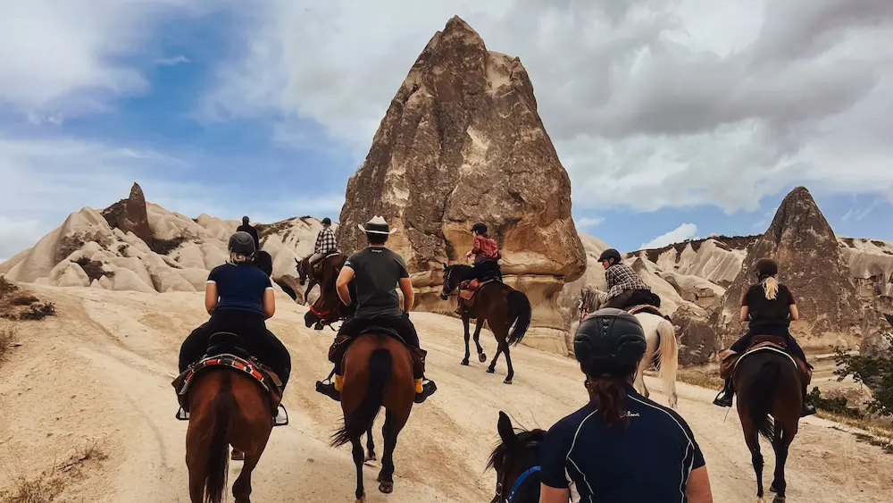 Multi-day horseback riding adventure in Cappadocia for experienced riders