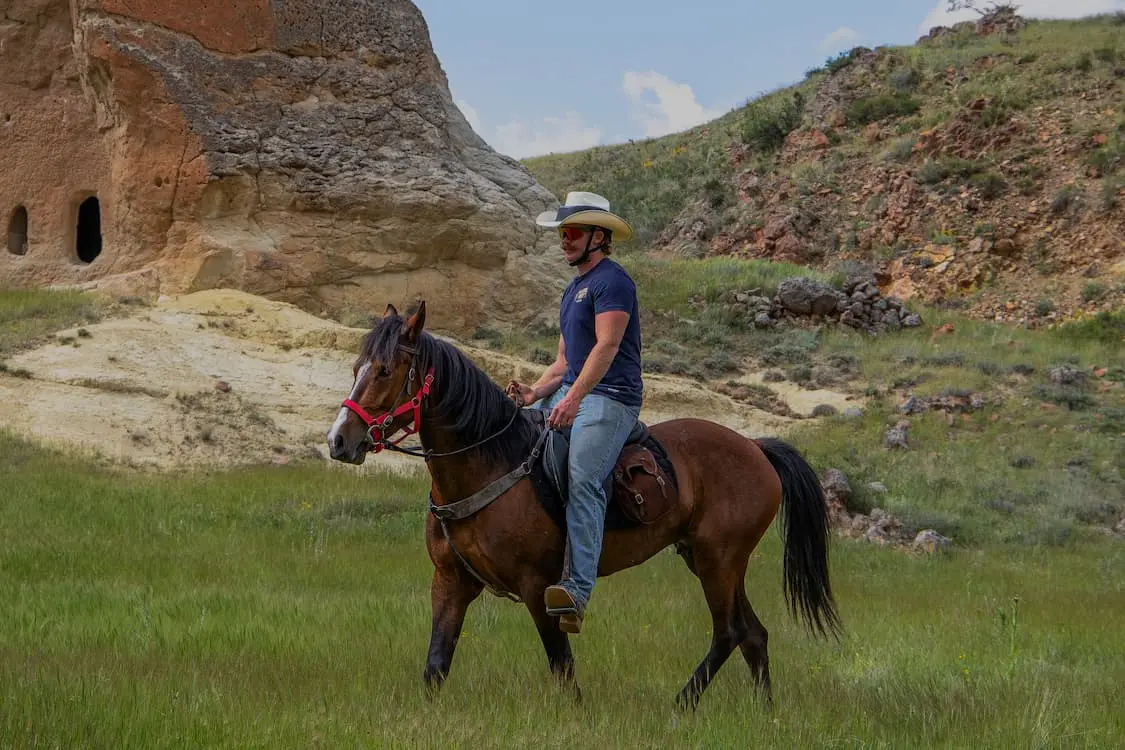 Daily horseback riding tours in Cappadocia suitable for beginners and first time riders. daily horse riding cappadocia